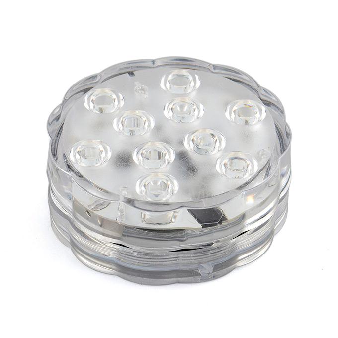 Makibes E-shine ES-001 Colorful LED Light Lamp Waterproof with Remote Controller - White