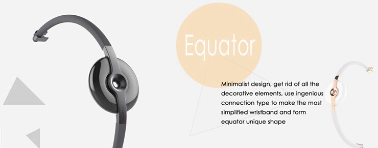 Xiaomi Amazfit Equator Smart Bracelet Bluetooth 4.0 IP68 Mi Band Smart Home Control Sports Fitness Tracker with Zirconia Ceramic Dial - Black