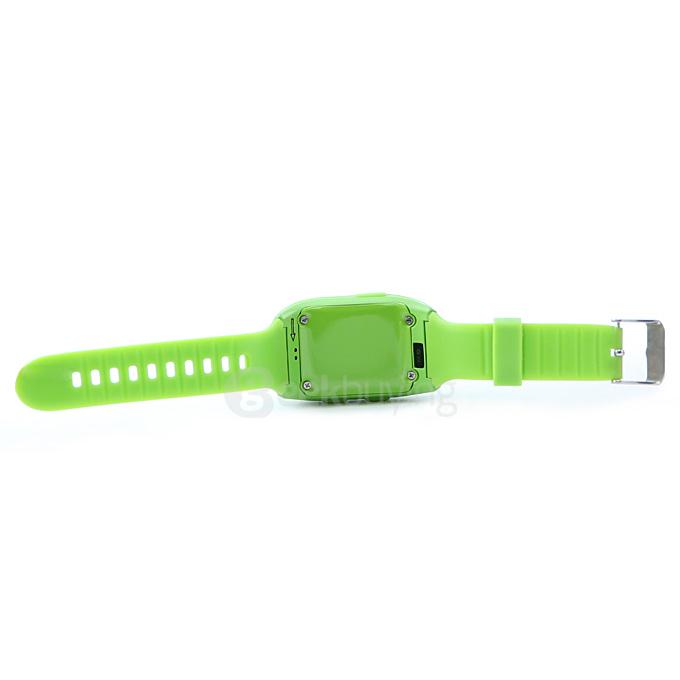 JM09 Children GPS+LBS Tracker Smartwatch GSM GPRS SOS Alarm Remote Monitor Position Anti-lost Kid Smart Watch - Green