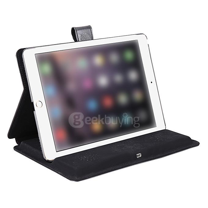 WYHOO 3 in 1 Multifunction 8000mAh Power Bank Speaker Ipad Case for iPad Air/Air2 - Black