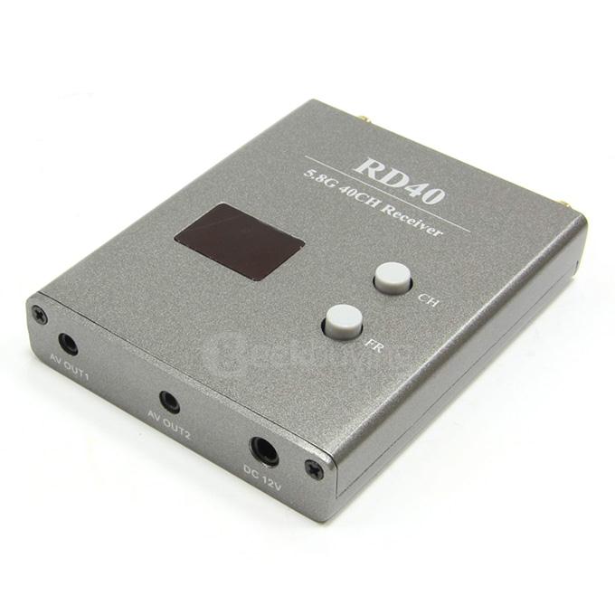 Skyzone RD40 FPV 5.8G 40CH LED Digital Display Diversity Receiver