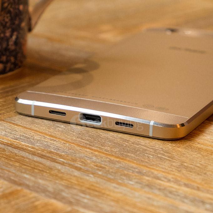 GiONEE S6 5.5inch AMOLED 4G LTE Android 5.1 3GB 32GB Smartphone MT6753 Octa Core 13.0MP 5.0MP USB Type-C OTG - Golden