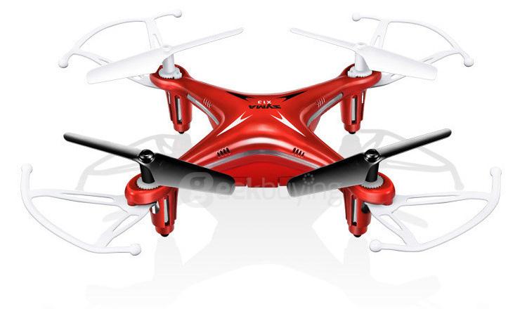 Syma X13 MIRACLE 2.4G 4CH 6-Axis Gyro Headless Mode Mini RC Quadcopter RTF - Black