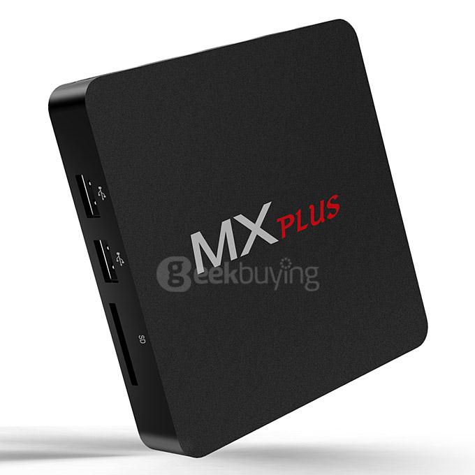 MX PLUS Amlogic S905 4K TV BOX Android 5.1 1G/8G 802.11b/g/n Gigabit LAN XBMC Bluetooth4.0 HDMI2.0 3D Miracast Airplay Dolby DTS
