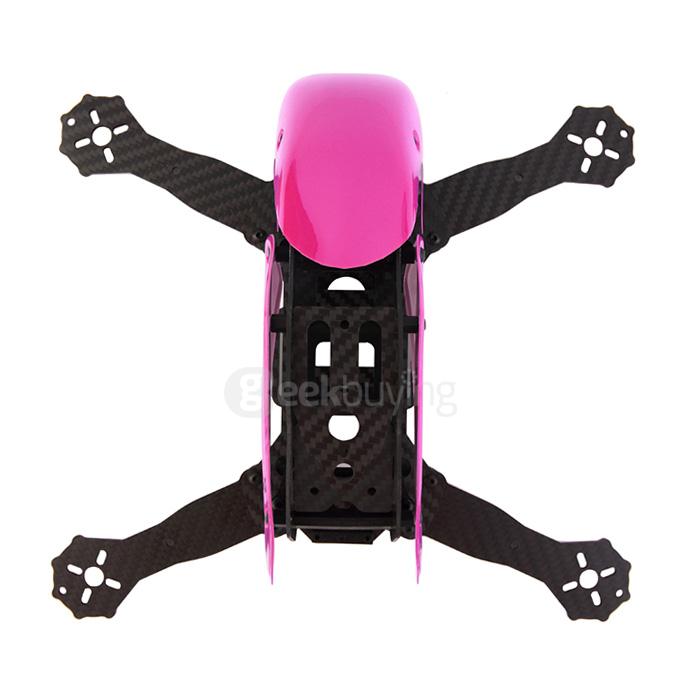 RoboCat 270mm Carbon Fiber Frame Kit for FPV Quadcopters - Pink