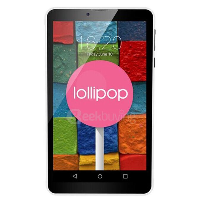 Chuwi Vi7 3G Phablet 7 Inch Android 5.1 Intel SoFia AtomX3 3G-R Quad Core 1GB/8GB Phone Call Tablet IPS 1024*600 GPS Bluetooth - Black+White