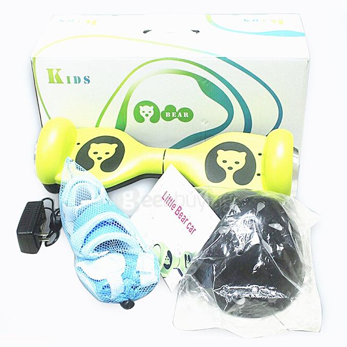 Dual Wheels Self Balancing Electric Scooter Protector Set for Children - Blue