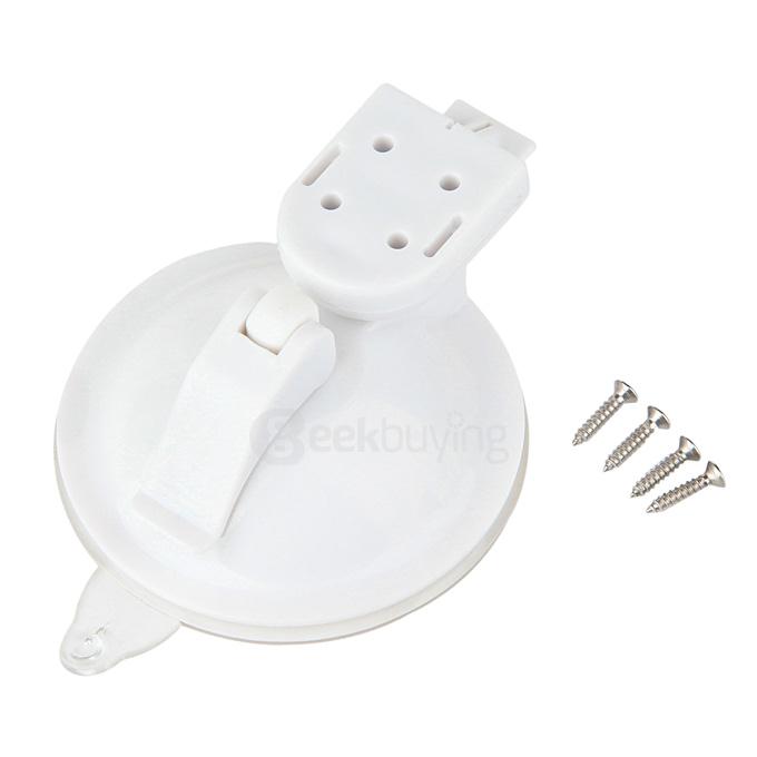 YT-101 360 Degree Rotating Door Stopper Suction Cup Adsorption Type for Home Office - White