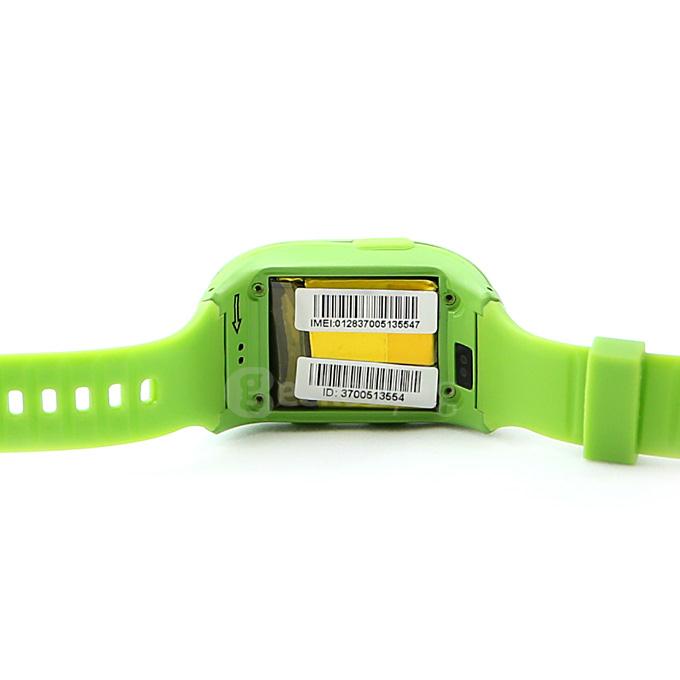 JM09 Children GPS+LBS Tracker Smartwatch GSM GPRS SOS Alarm Remote Monitor Position Anti-lost Kid Smart Watch - Green