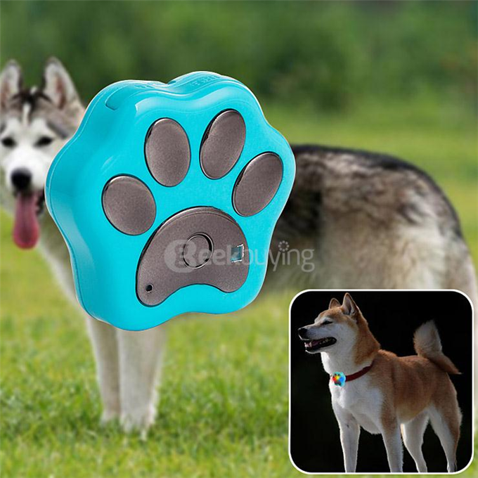 Reachfar RF-V30 IP66 Multifunctional Wi-Fi GPS Tracker Dog Cat Pet Tracker Long Standby Timer Electric Fence - Blue
