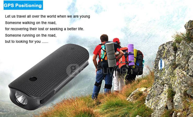REACHFAR RF-V20 7 In 1 Multifuncional GPS Tracker 4500mah Power Bank - White