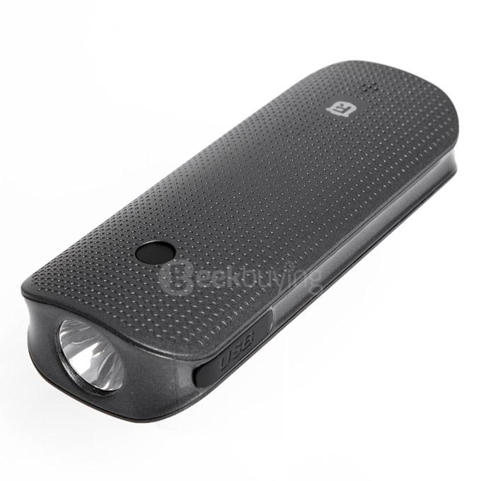 REACHFAR RF-V20 7 In 1 Multifuncional GPS Tracker 4500mah Power Bank - Black