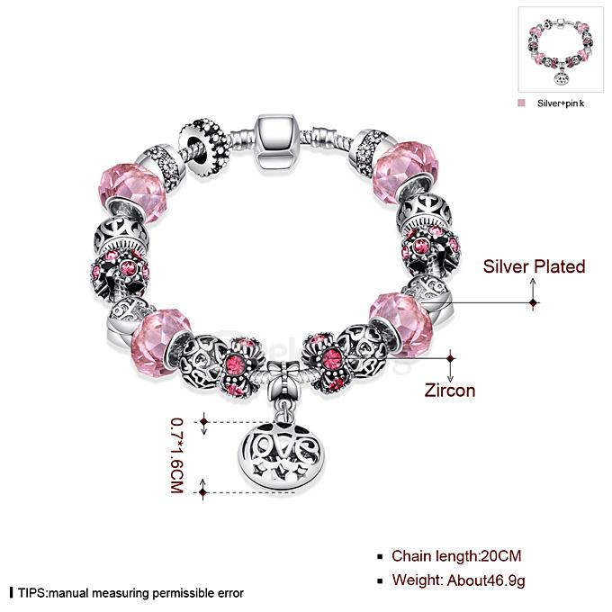 PDRH006-B Colorful Personalized LOVE Bracelets