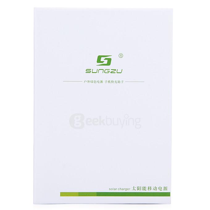 4000mAh USB Solar Power Bank Portable Charger For Mobile Phone