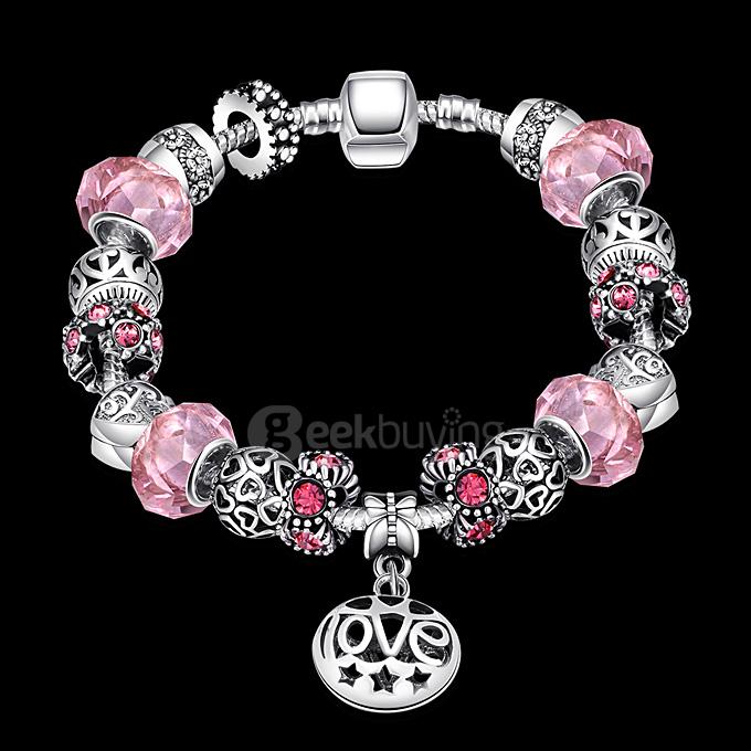 PDRH006-B Colorful Personalized LOVE Bracelets