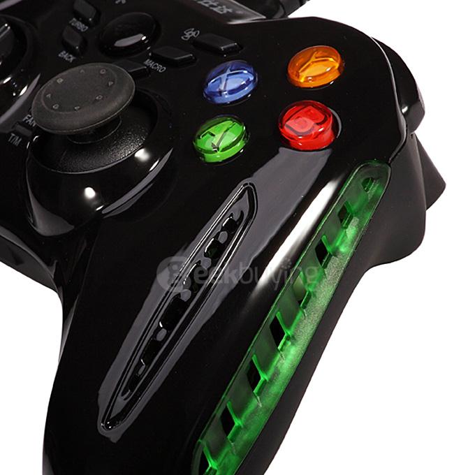 8606 The Blood of Dragon Blade XBOX 360 Wired Gamepad Dual Vibration Game Controller Handle - Black