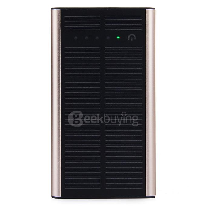 4000mAh USB Solar Power Bank Portable Charger For Mobile Phone
