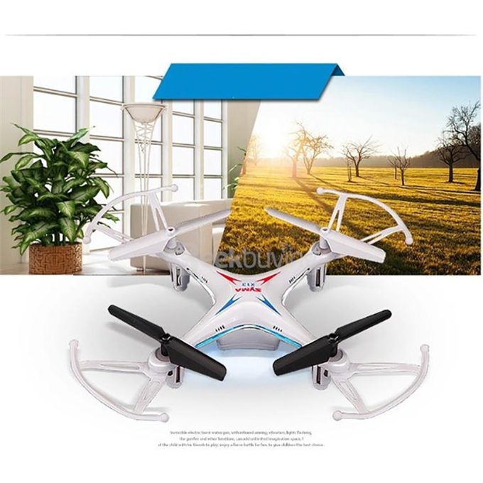 Syma X13 MIRACLE 2.4G 4CH 6-Axis Gyro Headless Mode Mini RC Quadcopter RTF - Black