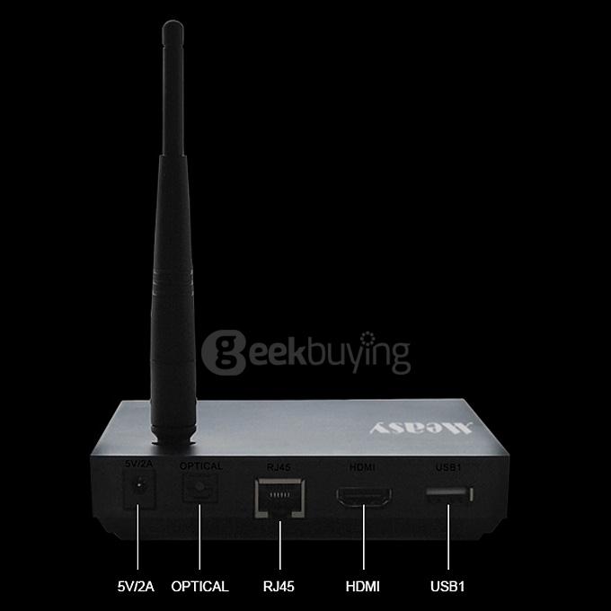 Measy B4TS Amlogic S905 TV BOX Android 5.1.1 Quad Core 1G/8G WIFI Gigabit LAN Bluetooth4.0 HDMI2.0 4K KODI 3G