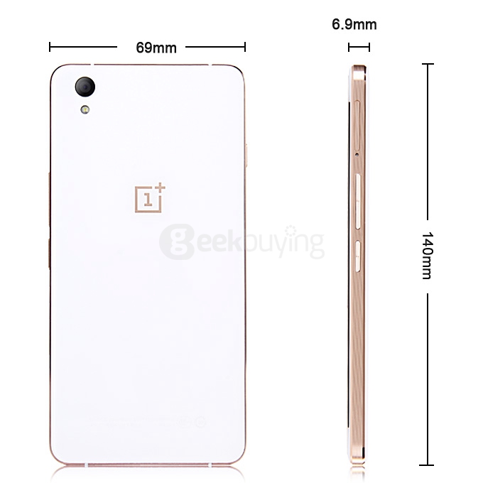 OnePlus X Onyx Basic 5.0inch FHD 1920*1080 4G LTE Android 5.1 2GB 16GB Smartphone Snapdragon 801 Quad Core 13.0MP Camera - White