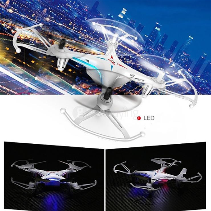 Syma X13 MIRACLE 2.4G 4CH 6-Axis Gyro Headless Mode Mini RC Quadcopter RTF - Black