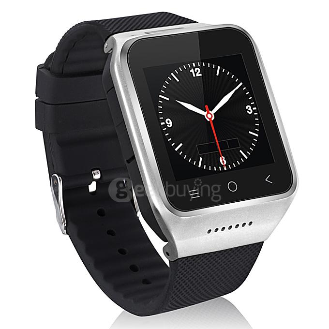 ZGPAX S8 3G 1.54inch Touch Screen Smart Watch Phone Android 4.4 MTK6572 Dual Core 1.0GHz MP3 WiFi Bluetooth GPS - Silver