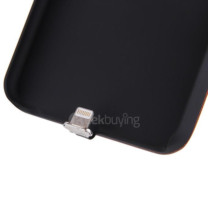 QI Wireless Charging Receiver Simple Designed for Apple iPhone 6 iPhone 6s - Sapele Wood