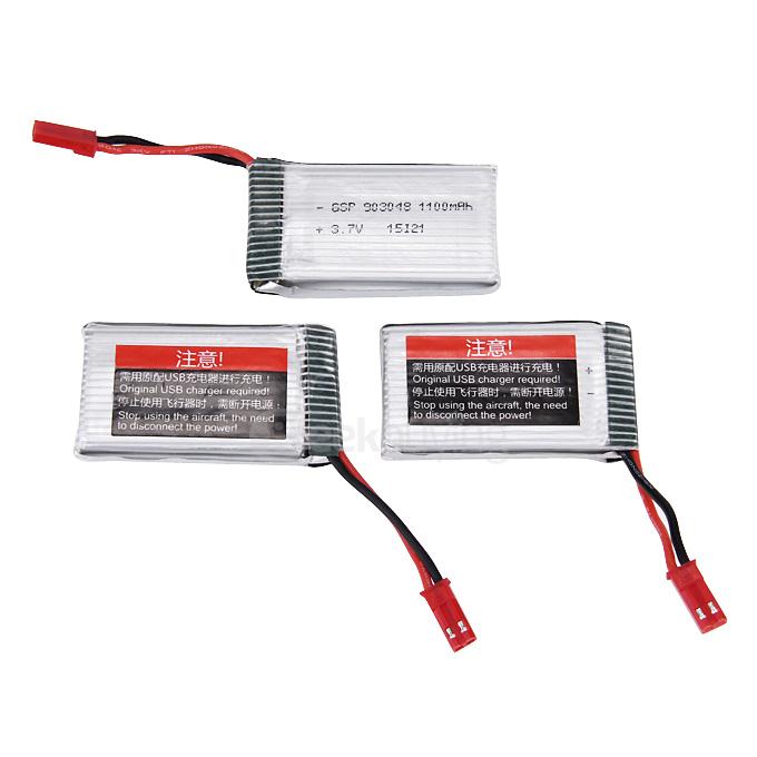 3.7v 1100mAh Battery for JJRC H11D H11C H11WH