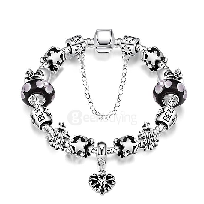 PDRH004-A Fashion Personalized Heart-shaped Bracelet