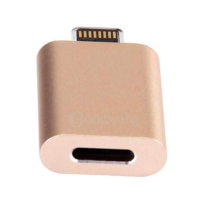 SNAP Adapter Cable Magnetic Adapter USB Charger Charging Cable Adapter For Apple iPhone 5s 6 6s Plus - Gold