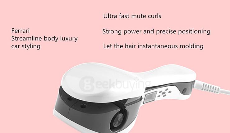 Automatic Hair Curler Pro Titanium Anion LCD Curling Machine