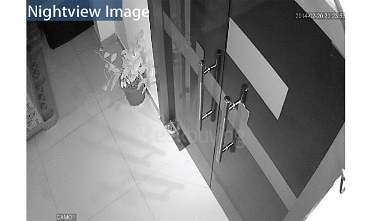 ESCAM QF502 P2P HD Smart Wifi IP Camera with 2.8mm Fixed Lens IR Surveillance Camera with Dual IR-CUT Filter - UK Plug