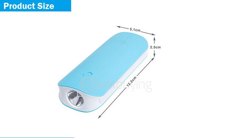 REACHFAR RF-V20 7 In 1 Multifuncional GPS Tracker 4500mah Power Bank - White