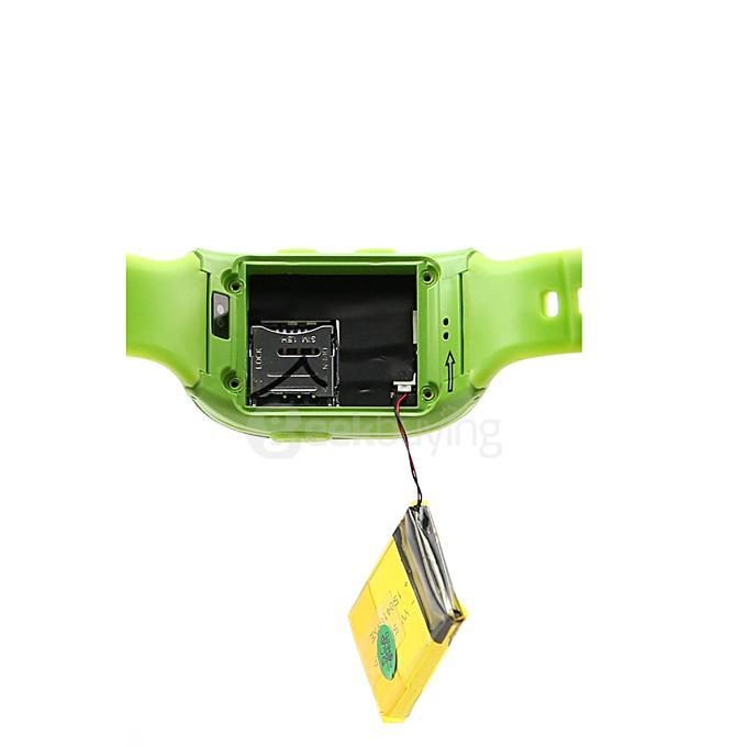 JM09 Children GPS+LBS Tracker Smartwatch GSM GPRS SOS Alarm Remote Monitor Position Anti-lost Kid Smart Watch - Green