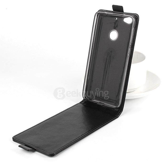 Baiwei Protective Hard Cover Up&Down Flip Stand Leather Case for LeTV 1S/ LeTV One S Smartphone - Black