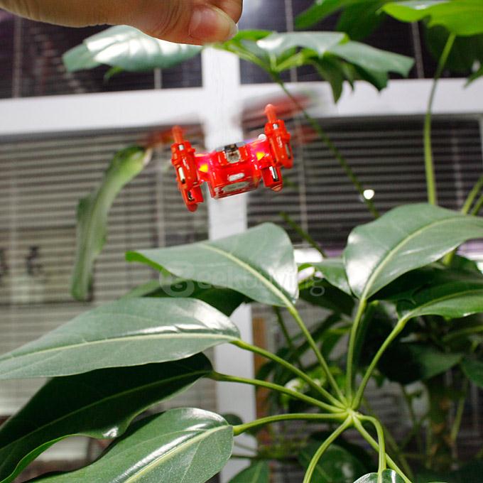 FINECO FX-2 2.4GHz 6Axis 3D Flip LED MINI RC Quadcopter - Orange