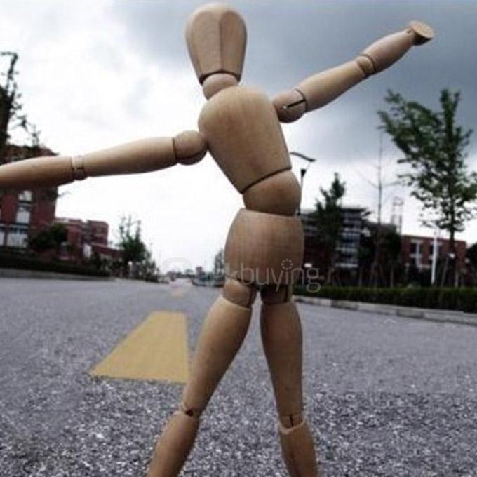 12 Inches Wooden Jointed Doll Man Figure Model Painting Sketch Cartoon