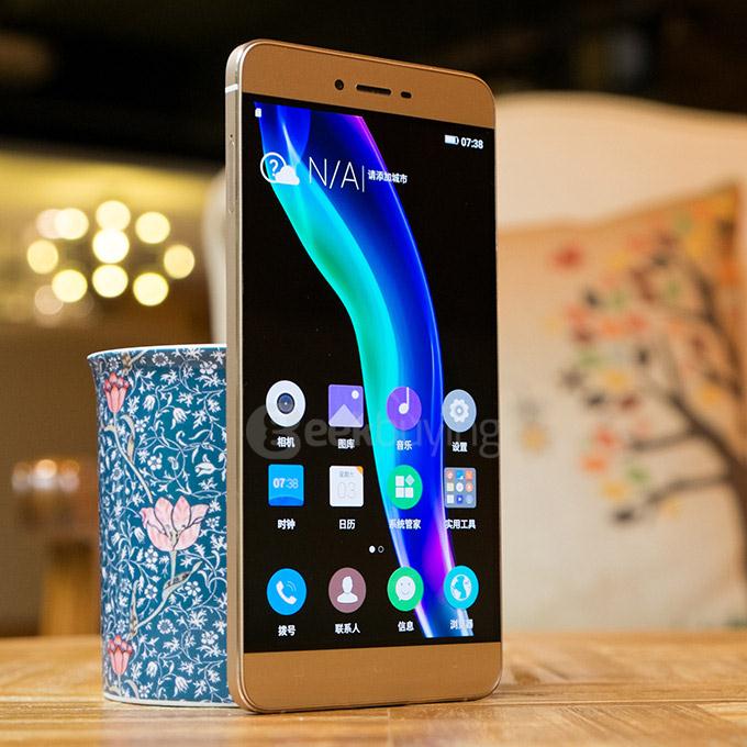 GiONEE S6 5.5inch AMOLED 4G LTE Android 5.1 3GB 32GB Smartphone MT6753 Octa Core 13.0MP 5.0MP USB Type-C OTG - Golden