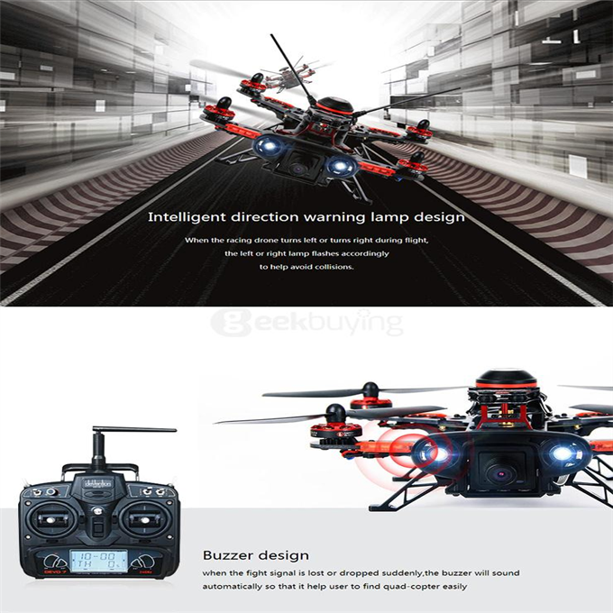 Walkera Runner 250(C) with DEVO 7 800TVL Camera CC3D Flight Controller OSD RC Quadcopter RTF