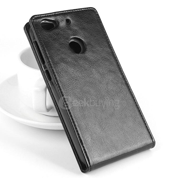 Baiwei Protective Hard Cover Up&Down Flip Stand Leather Case for LeTV 1S/ LeTV One S Smartphone - Black