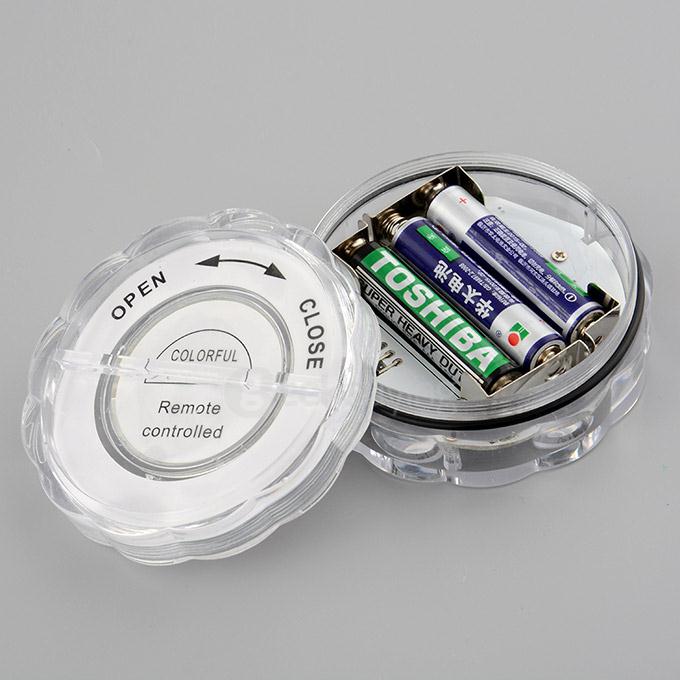 Makibes E-shine ES-001 Colorful LED Light Lamp Waterproof with Remote Controller - White