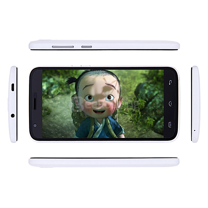 DOOGEE Y100 Plus 5.5inch 64bit 4G Android 5.1 2GB 16GB Smartphone MTK6735 Quad Core 2.5D Corning Gorilla Glass - White