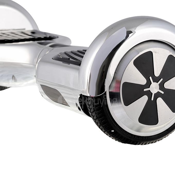 4400MAH Dual Wheels Self Balancing Electric Scooter Drifting Board - Silver