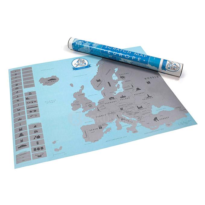 Scratch Map Europe Edition