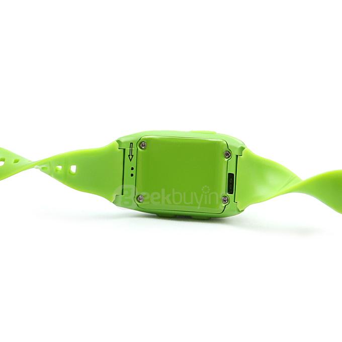 JM09 Children GPS+LBS Tracker Smartwatch GSM GPRS SOS Alarm Remote Monitor Position Anti-lost Kid Smart Watch - Green