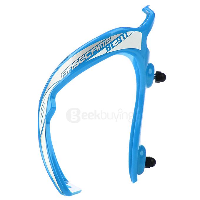 Basecamp Stretchable Plastic Water Bottle Holder Cage for Mountain Bike Bicycle Cycling - Blue