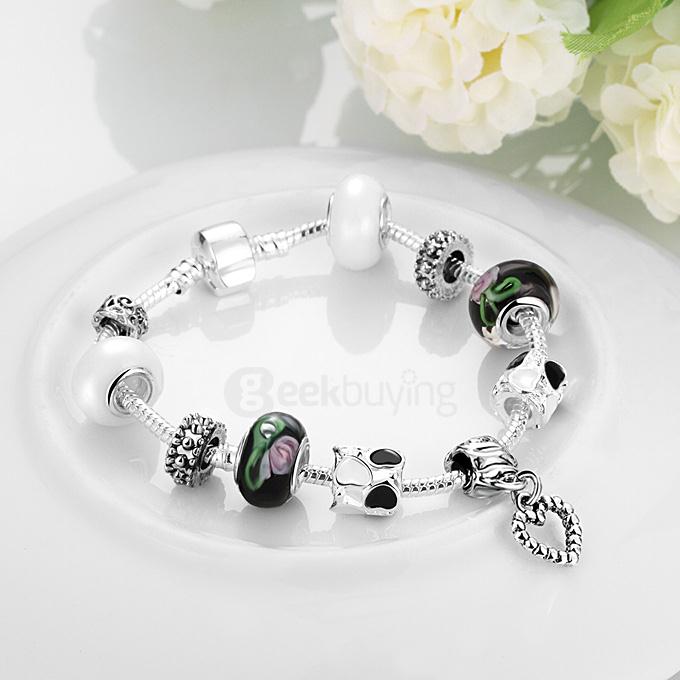 PDRH013 Classic Heart-shaped Charming Bracelet