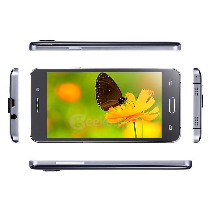 JIAKE N9200 Mini 4.5inch MTK6572 Dual Core 1.2GHz Smartphone Android 4.4.2 512MB 4GB 5.0MP 3G GPS Smart Wake - Black