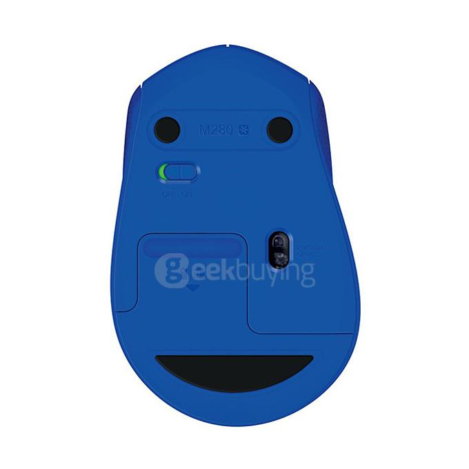 Logitech M280 2.4G Wireless Mouse for Windows Vista Mac OS - Blue