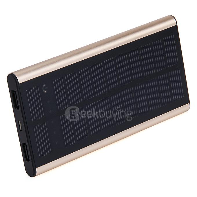 4000mAh USB Solar Power Bank Portable Charger For Mobile Phone